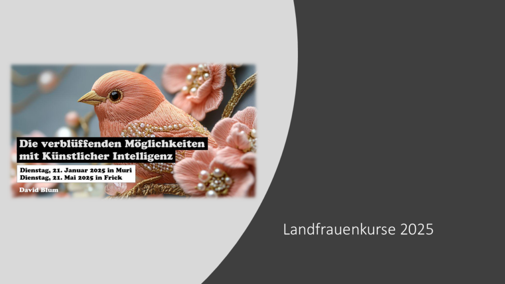  Landfrauenkurse 2025 – landfrauen-ag Motiv 